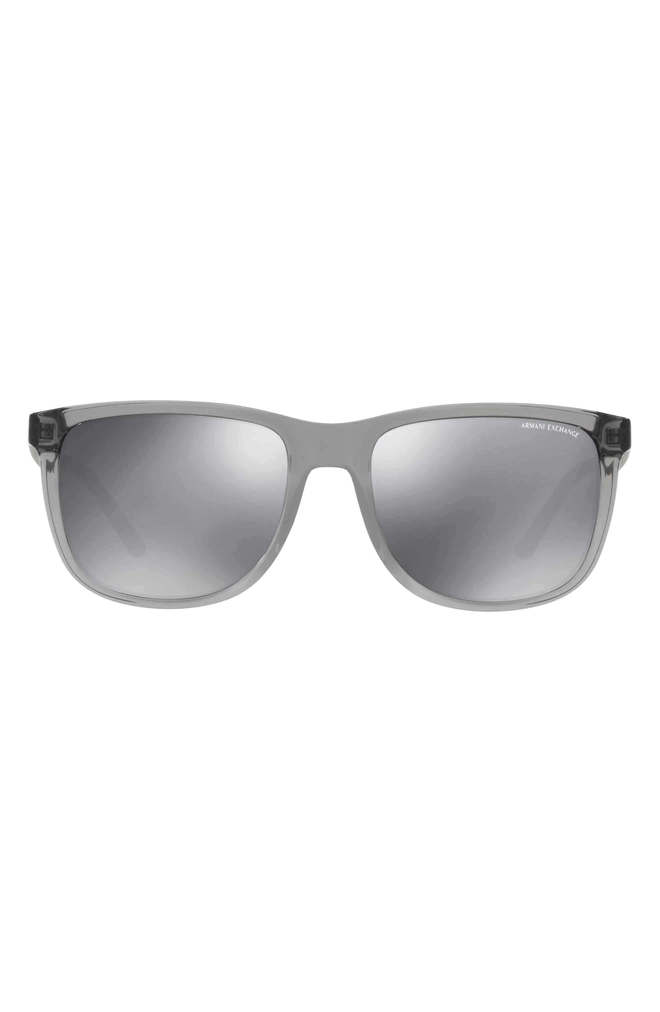 AX Armani Exchange 64mm Oversize Sunglasses - 1