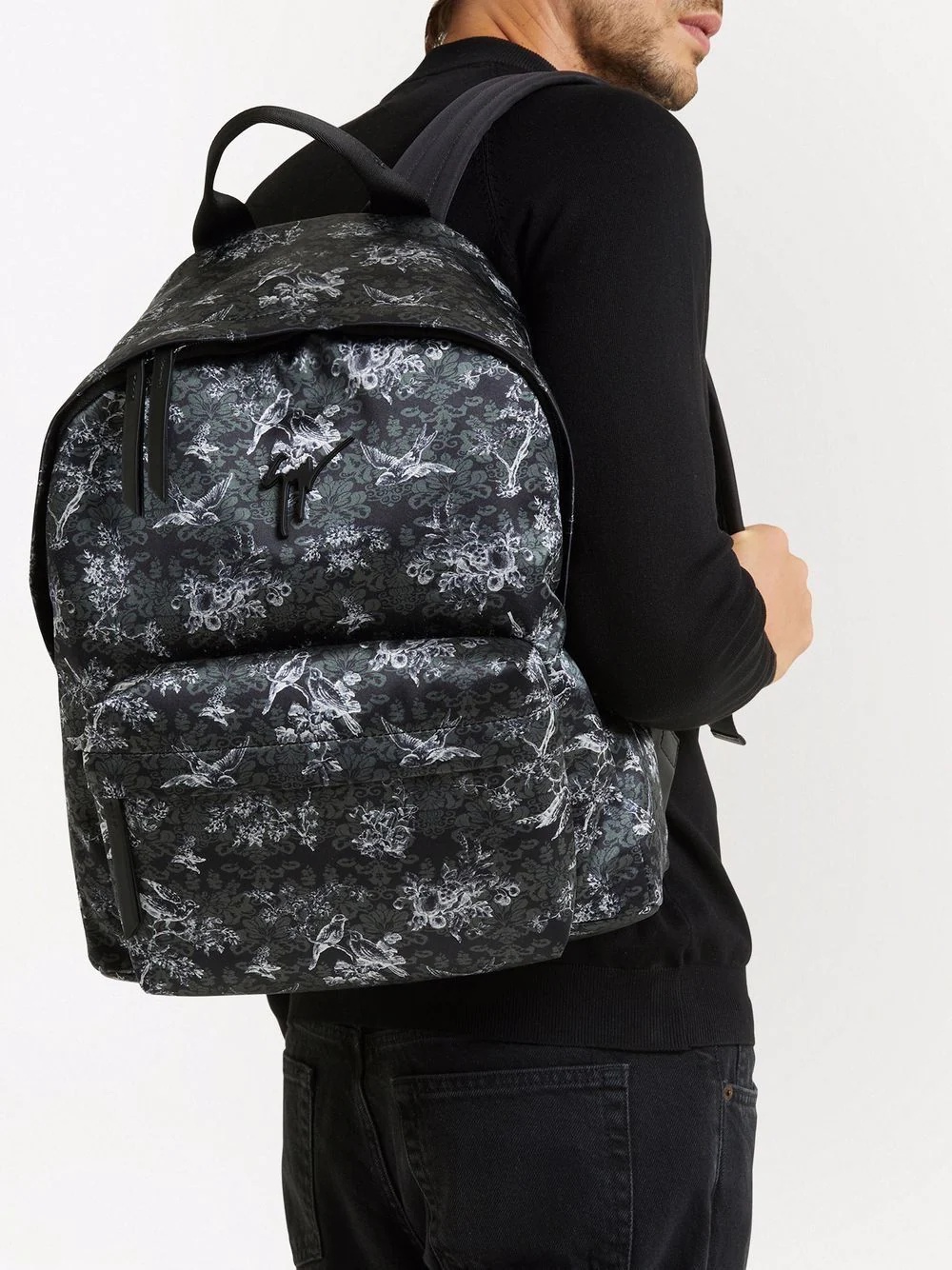 Bud floral-print backpack - 2