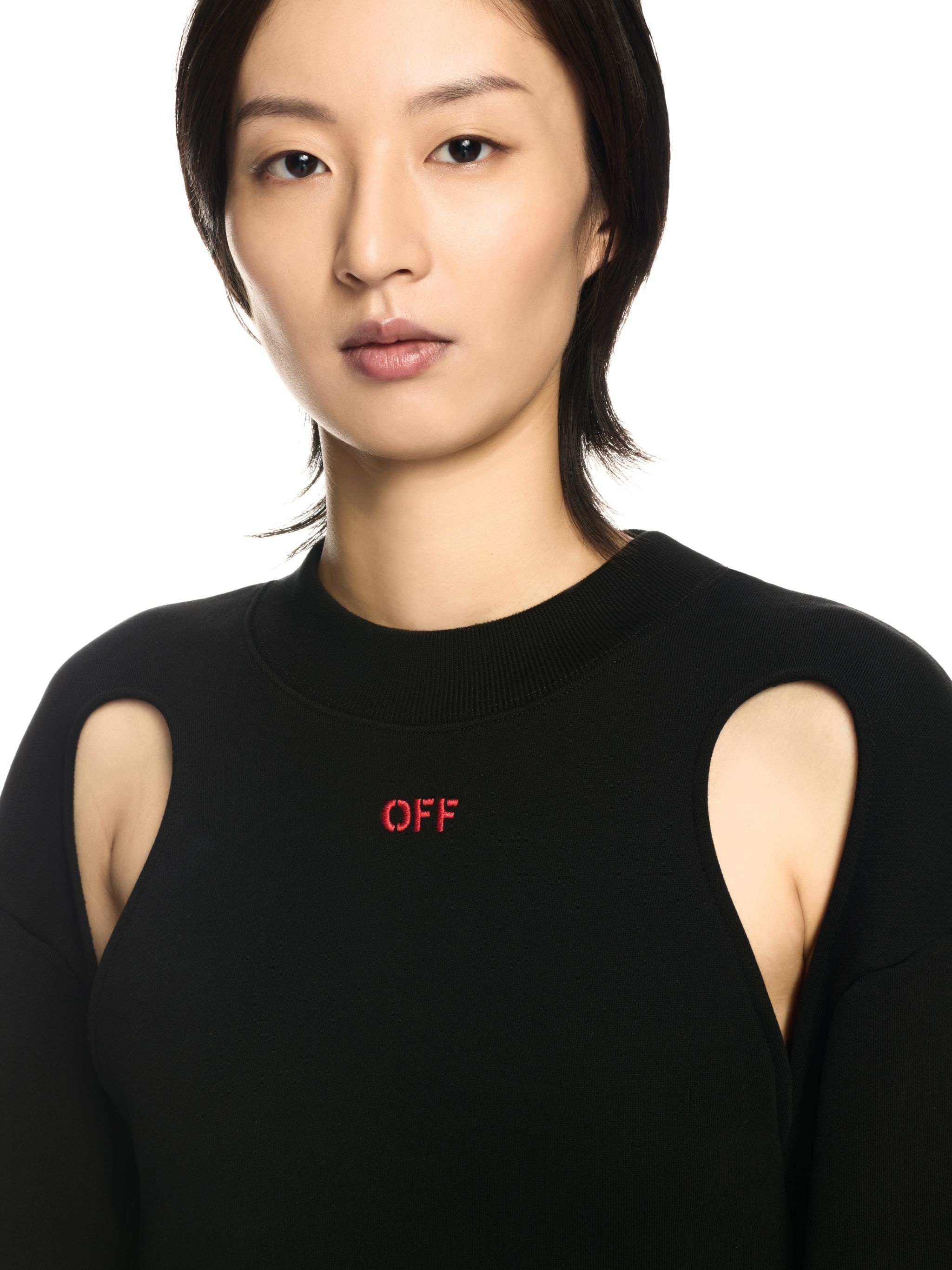 Black Stamp Bandana Dress - 4