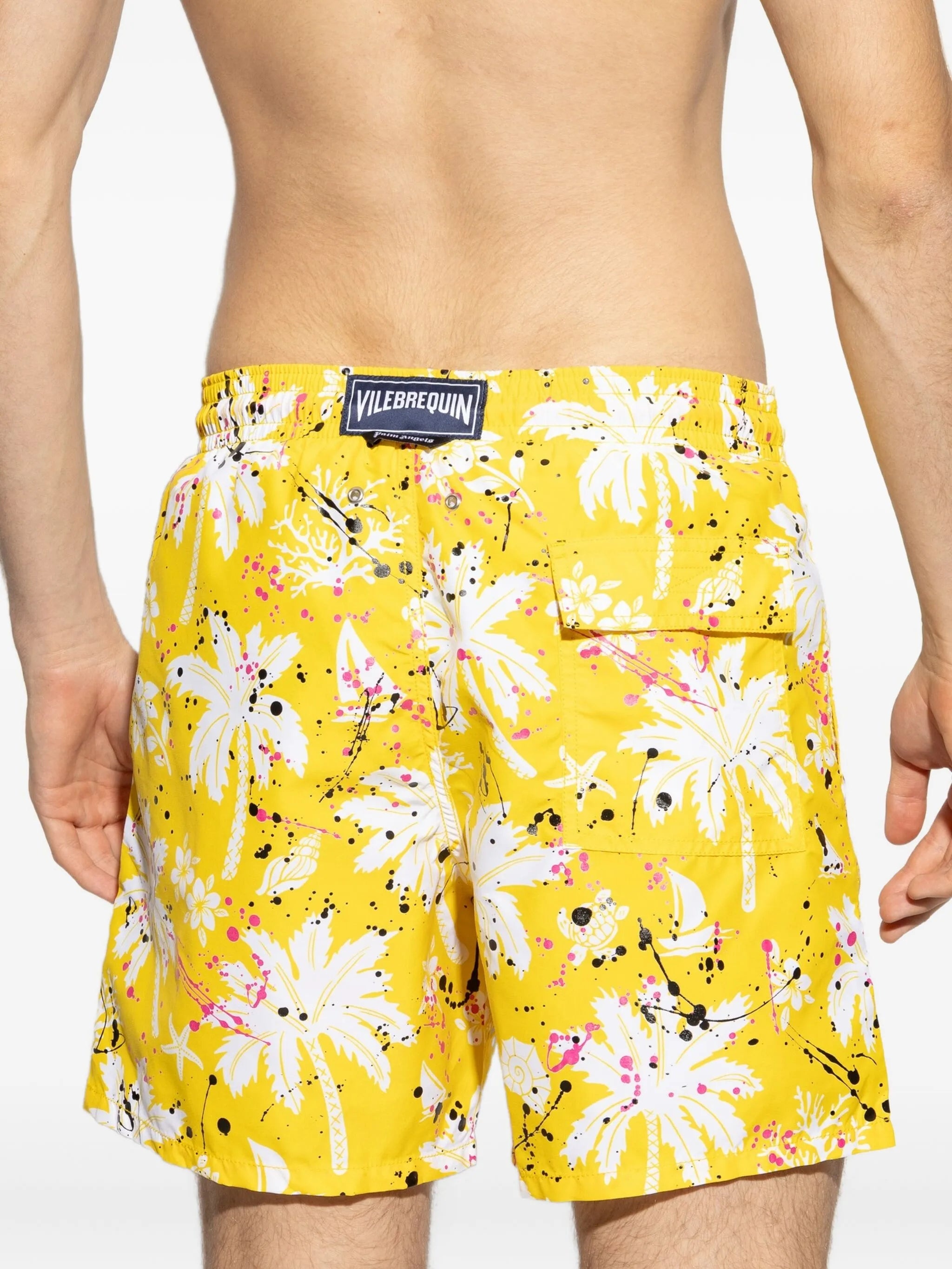 Palm Angels Palm-tree Swim Shorts - 4