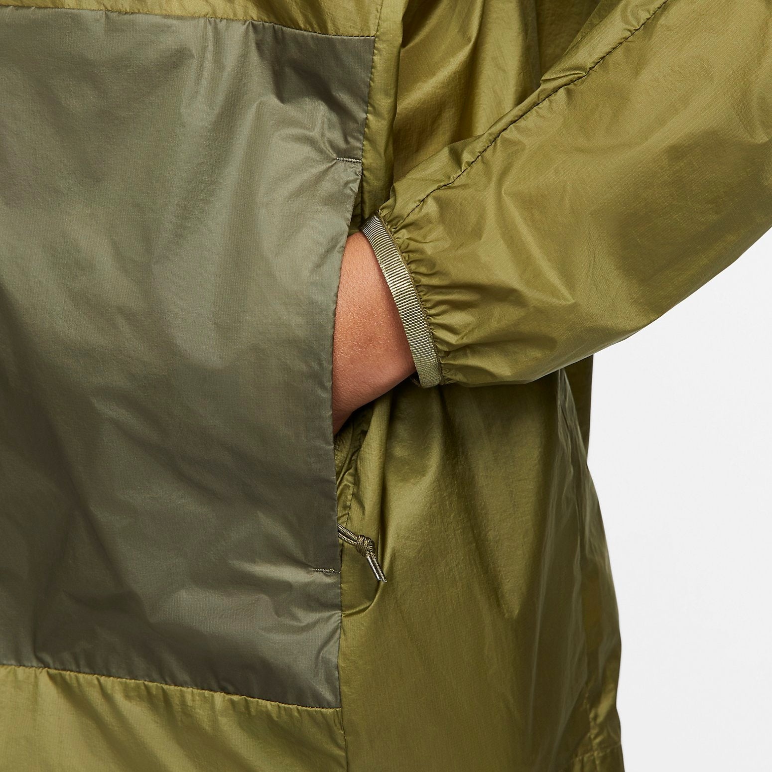 Nike Acg Half-Zip Windbreaker Jacket 'Olive' DN3953-378 - 4