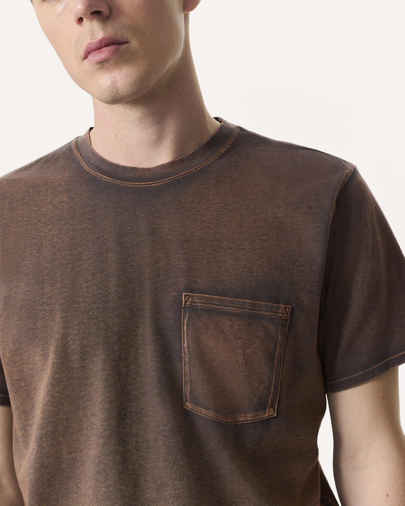rag & bone Washed Cotton Jersey Pocket T-Shirt outlook
