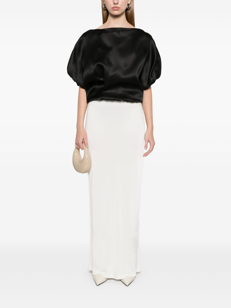 KHAITE Niles blouse outlook