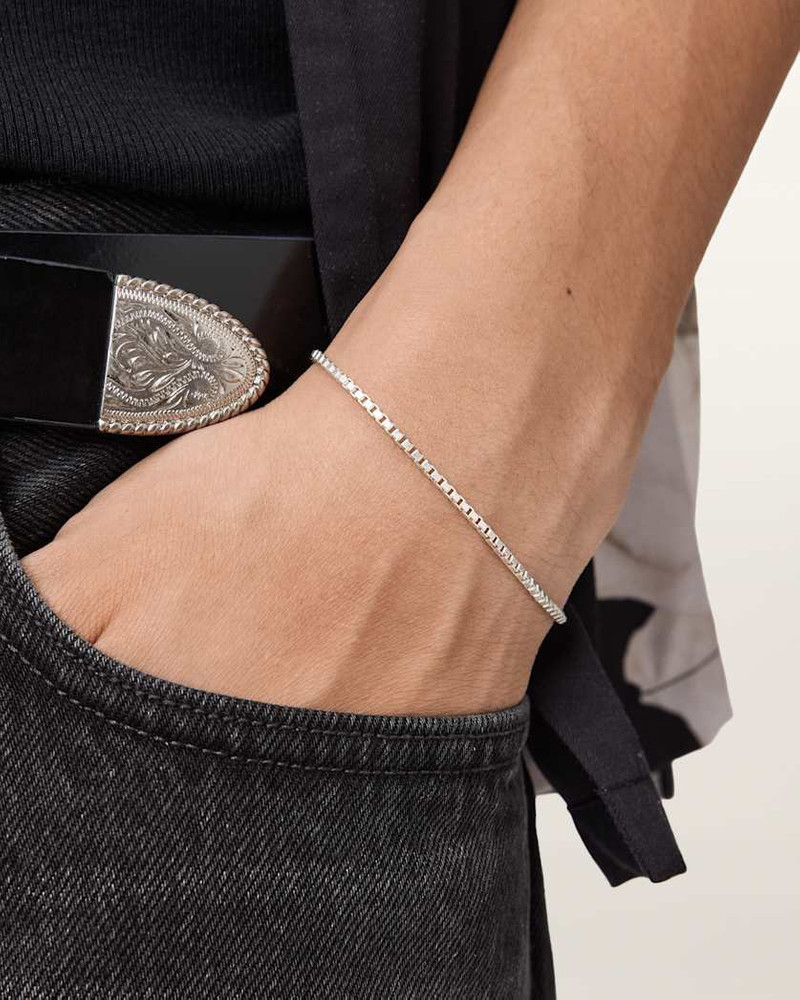 ALLSAINTS LEOR SLIM CHAIN BRACELET outlook
