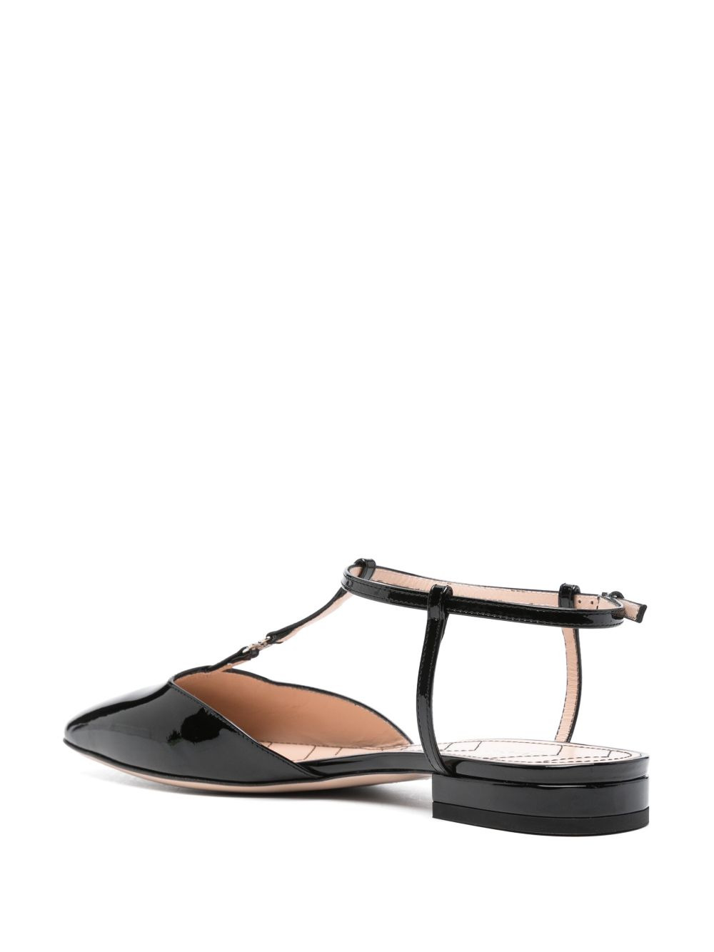 Double G patent-finish ballerinas - 3