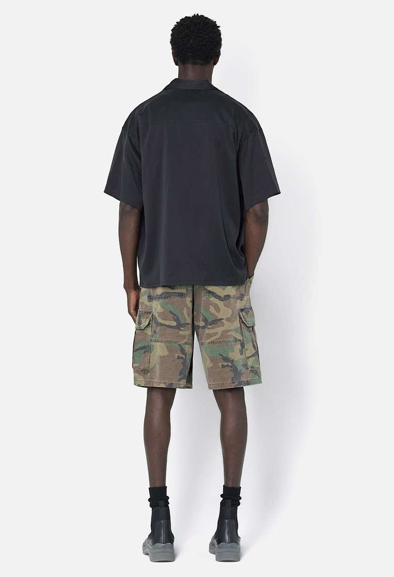 BRUSHED SILK BUTTON UP 5