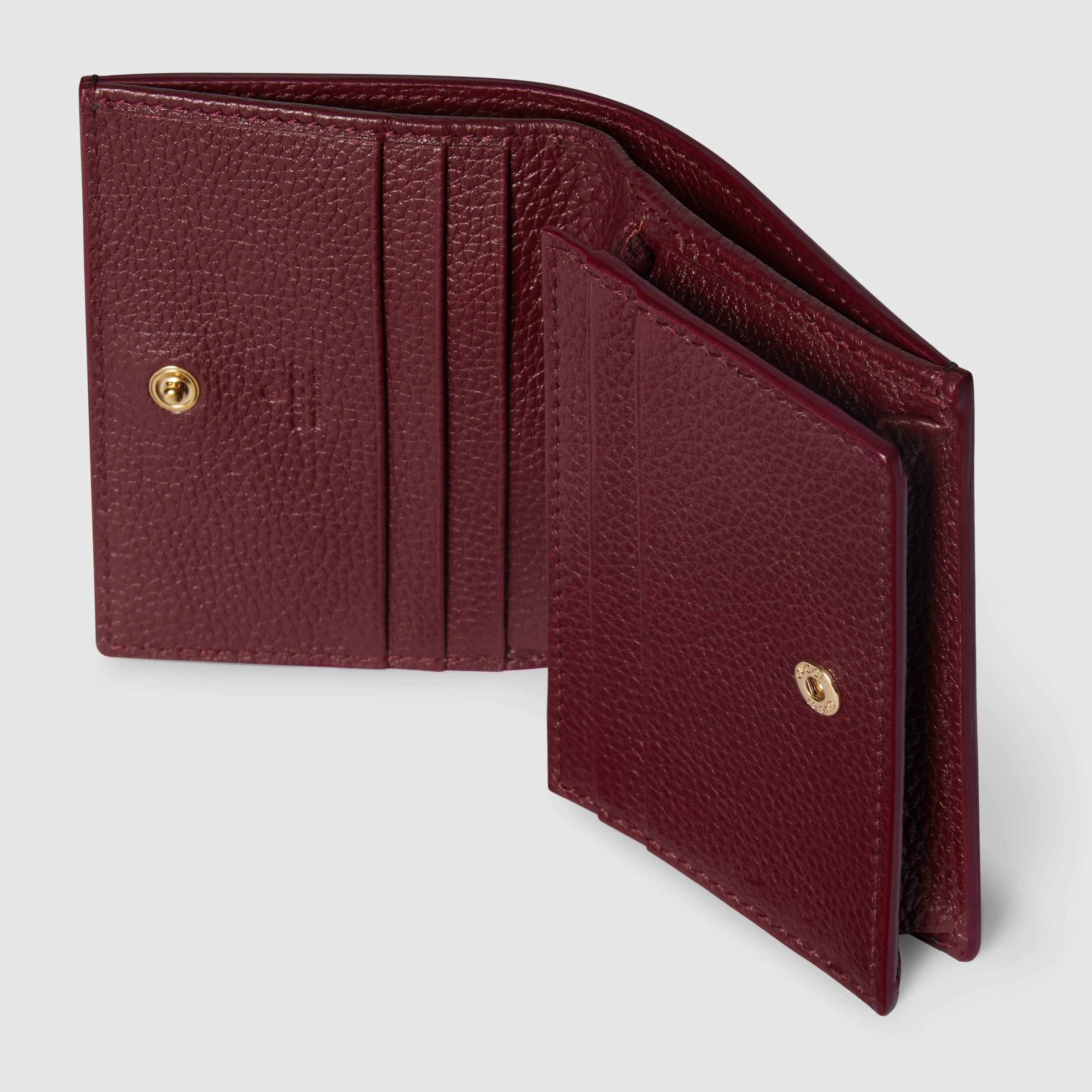 Bi-color GG Marmont small wallet - 4