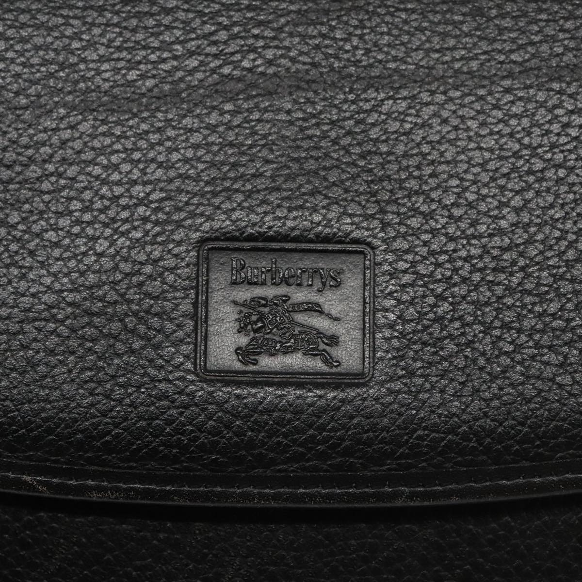 Burberry Shoulder Bag Leather Black - 14