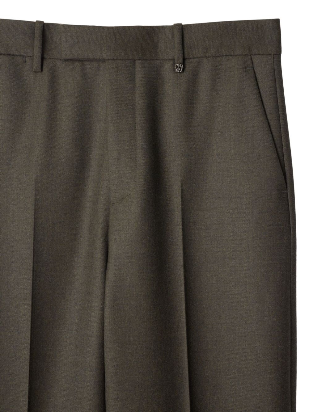 wool tailored trousers - 5