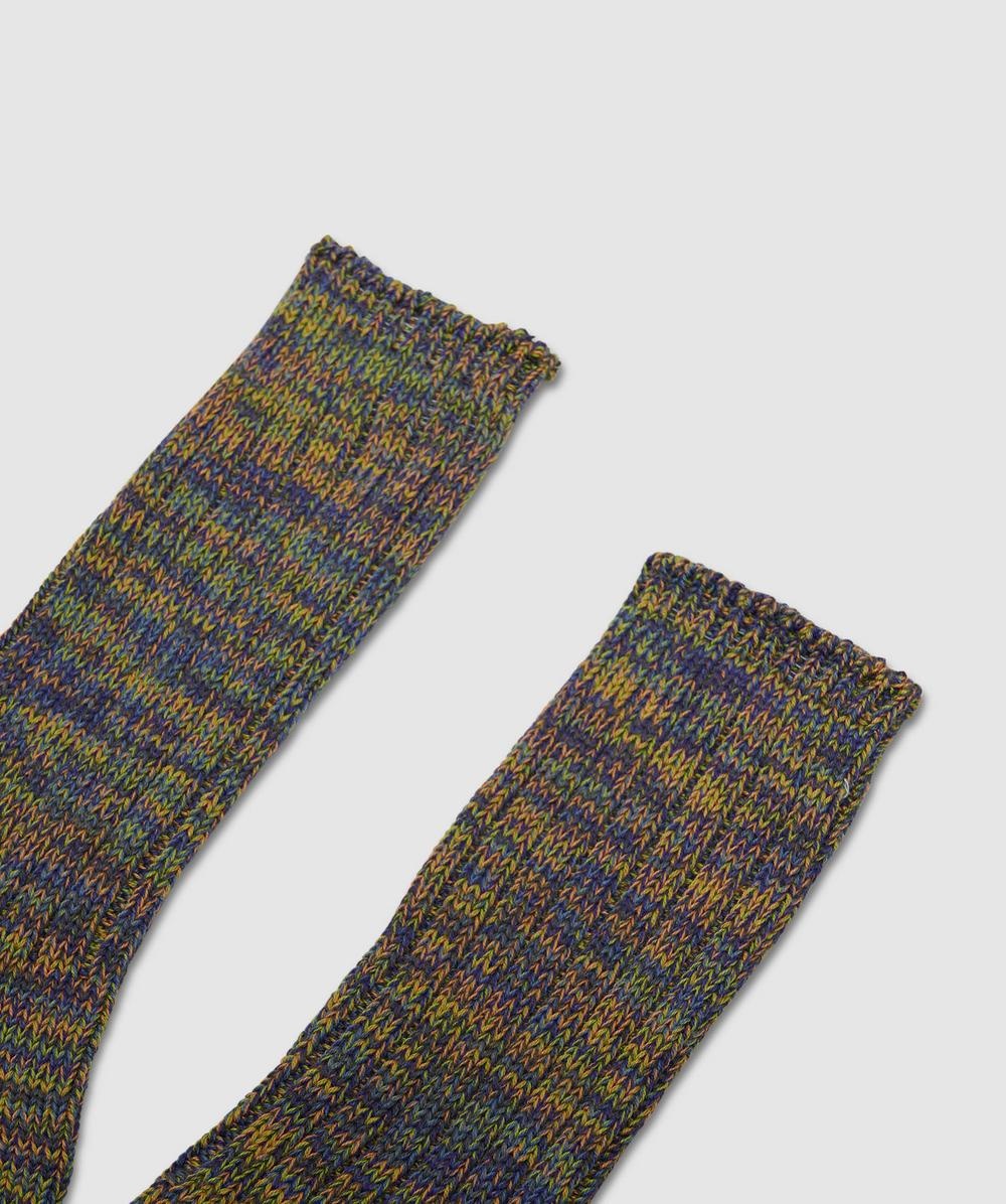 5 colour mix crew sock - 2
