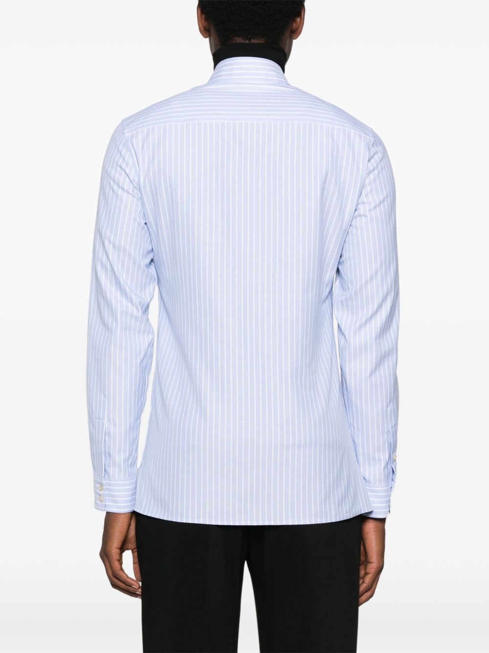 Striped cotton shirt - 5