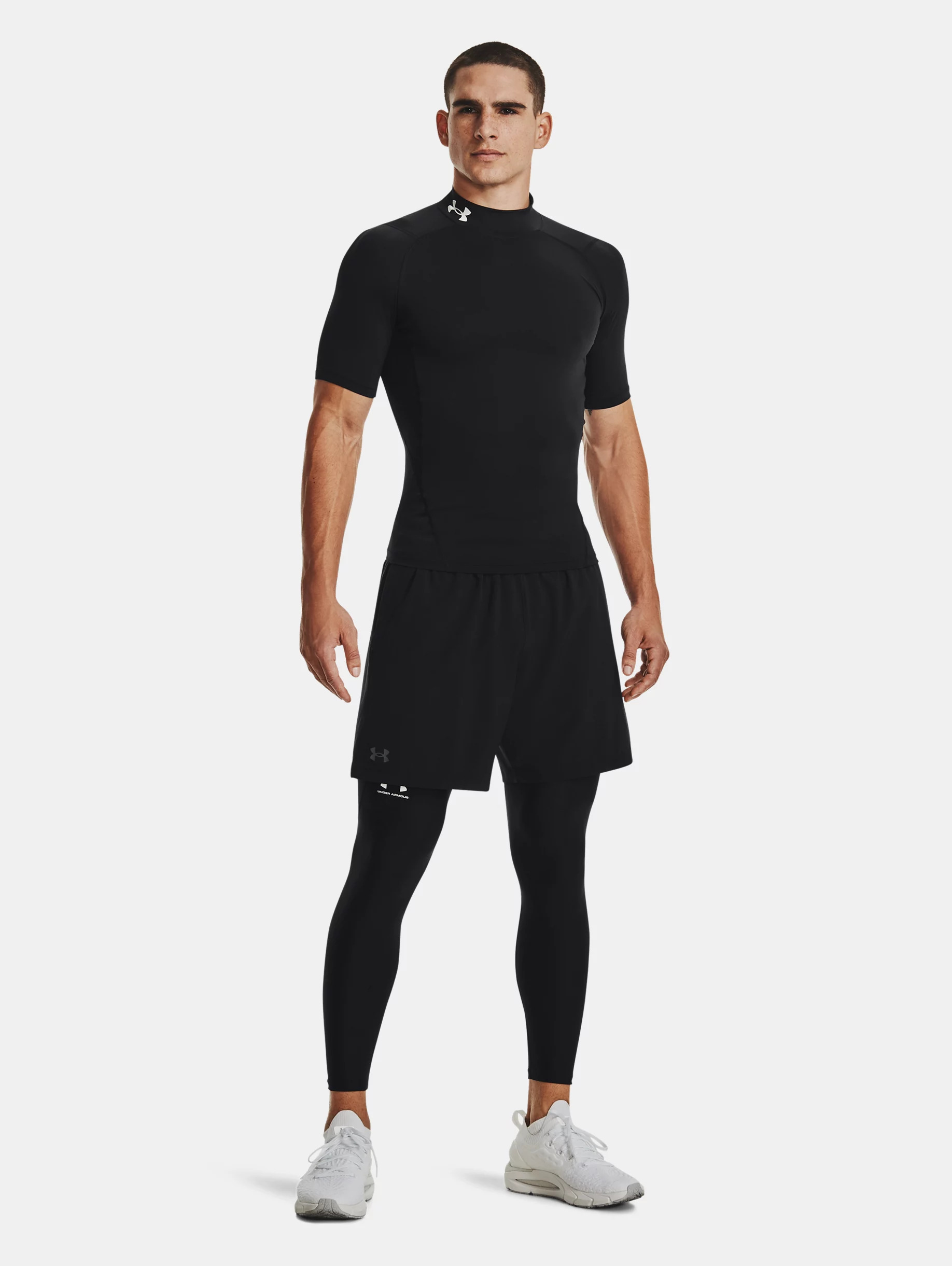 Men's HeatGear® Compression Mock Short Sleeve - 5