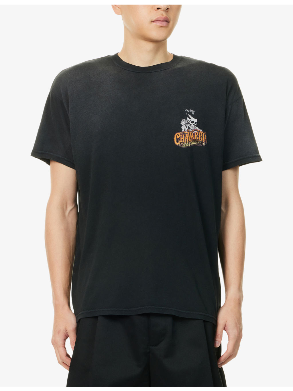 Graphic-Print Short-Sleeve Cotton T-Shirt - 3