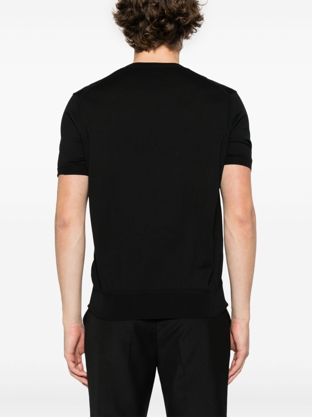 fine-knit T-shirt - 3