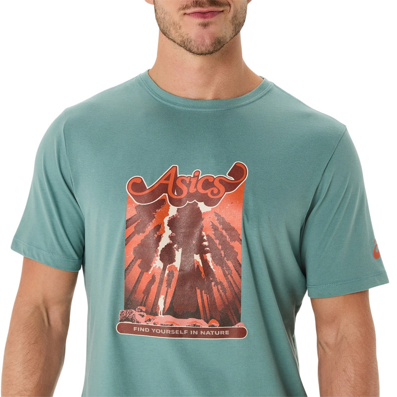UNISEX ASICS WANDER SHORT SLEEVE TEE 4
