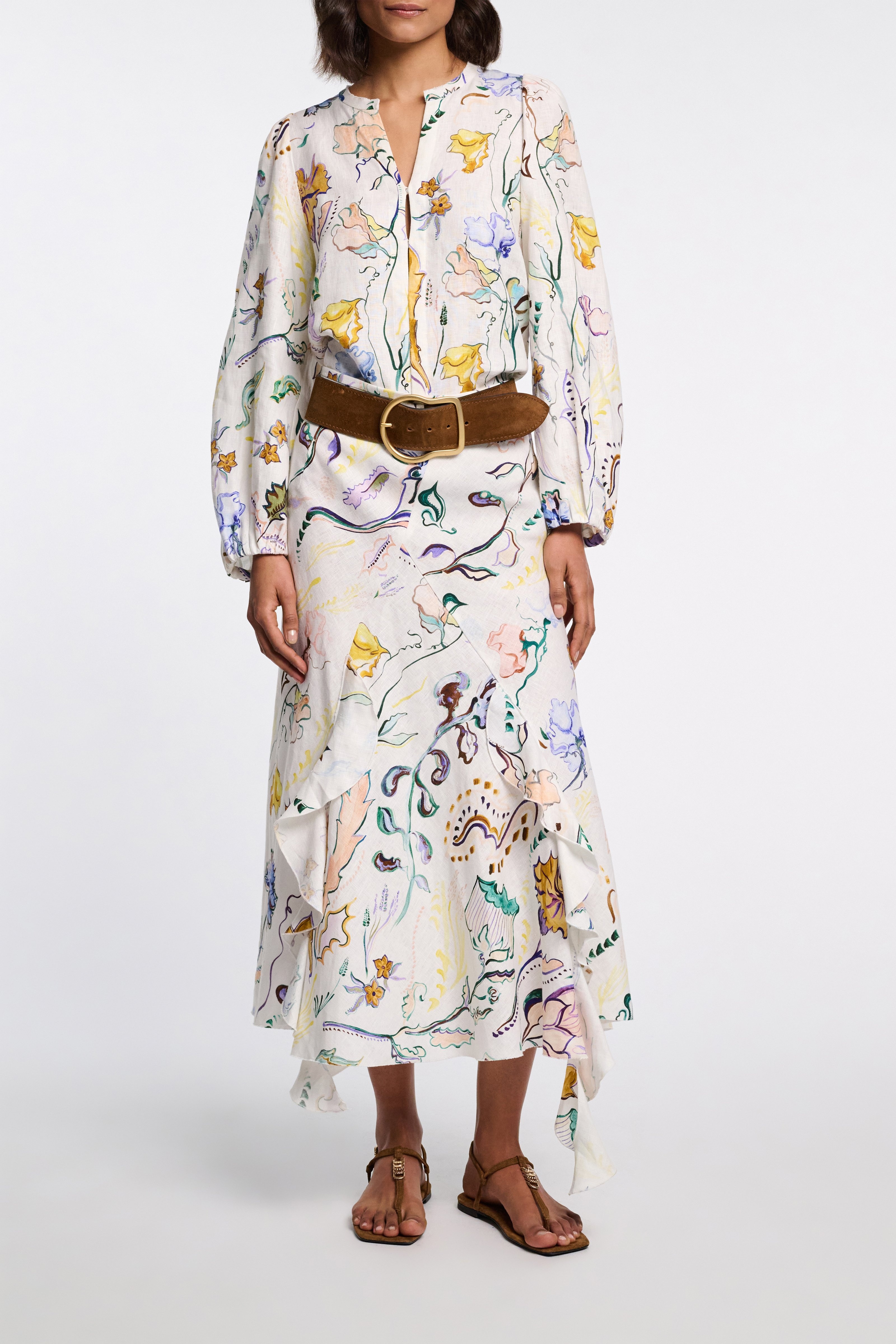 FLORAL POWER skirt - 4