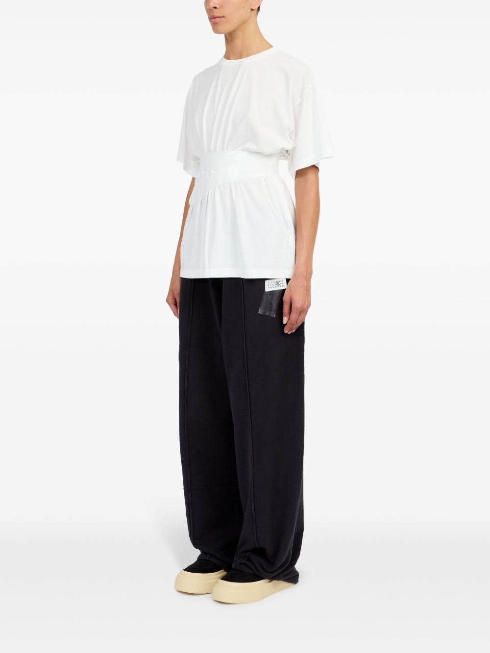 tape-embellished T-shirt - 6