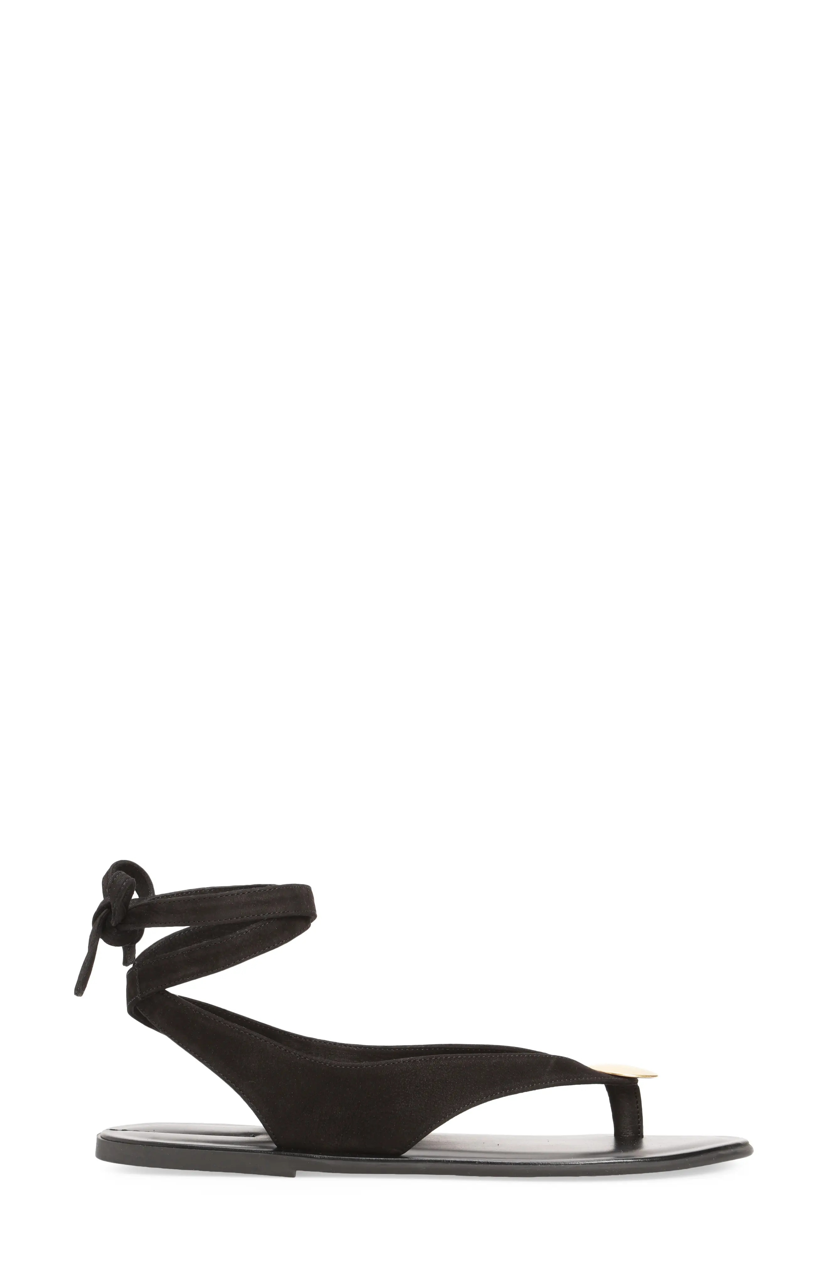 Charm Ankle Tie Sandal - 3