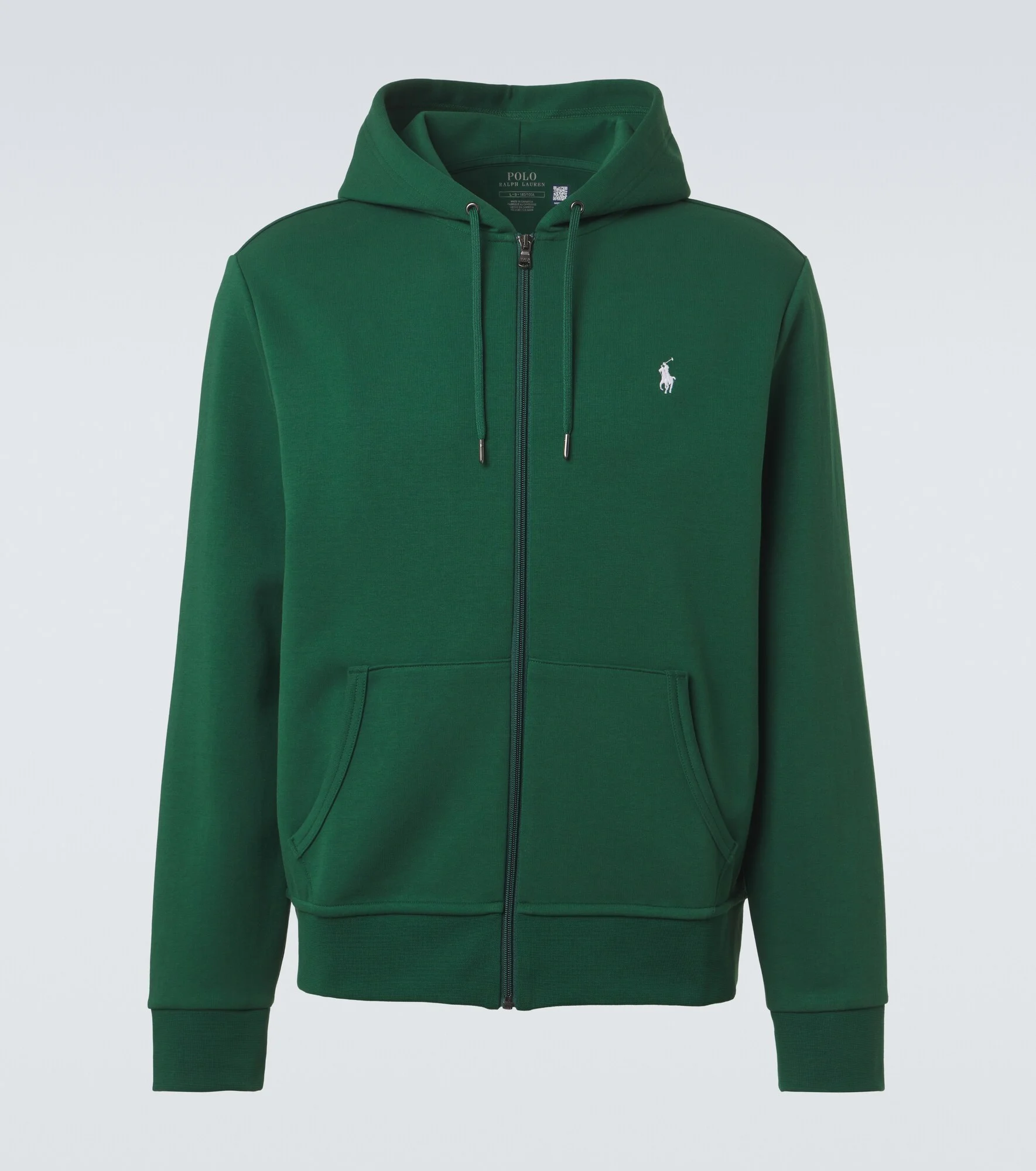 Cotton-blend hoodie - 1