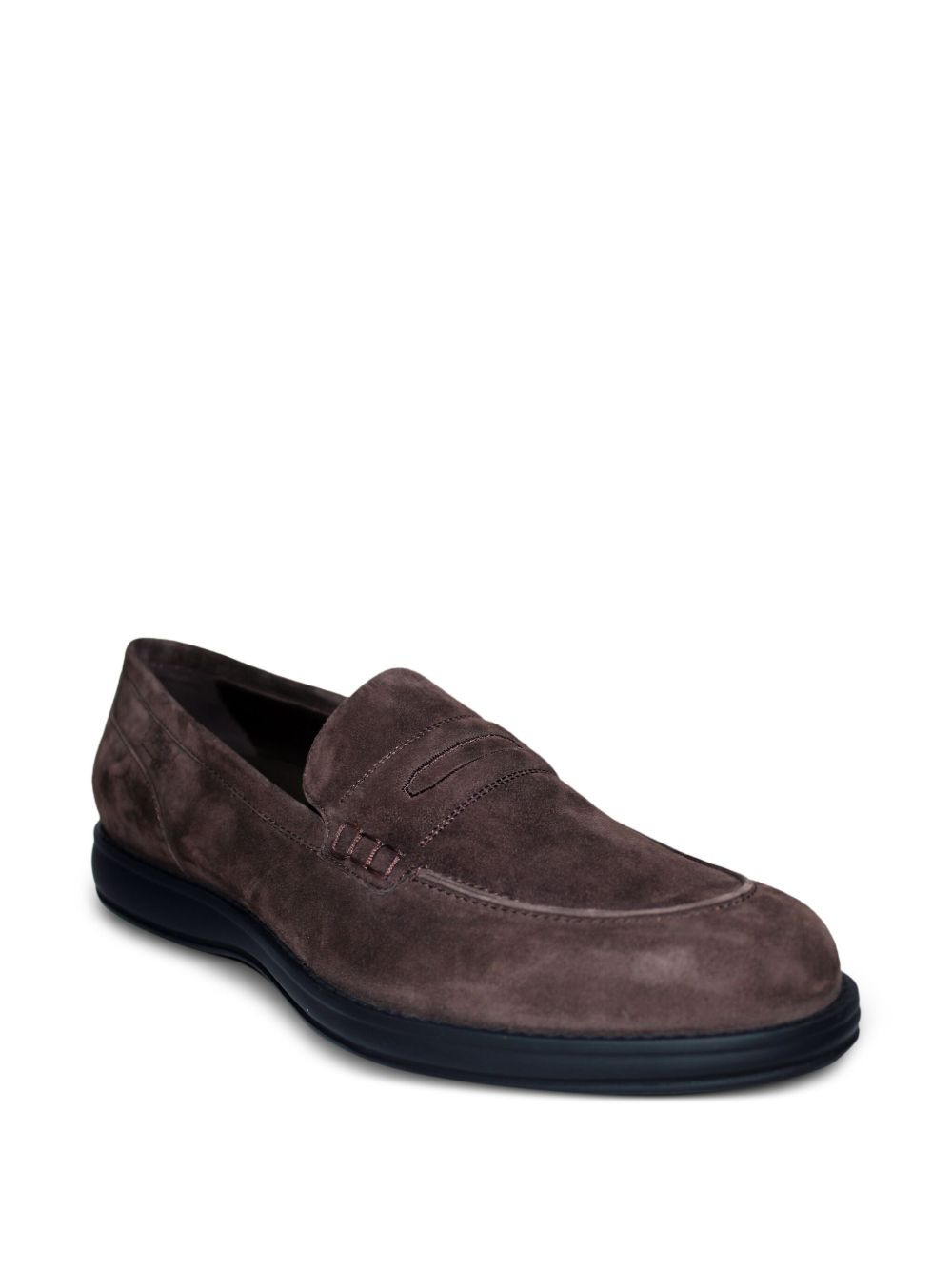 suede penny loafers - 2