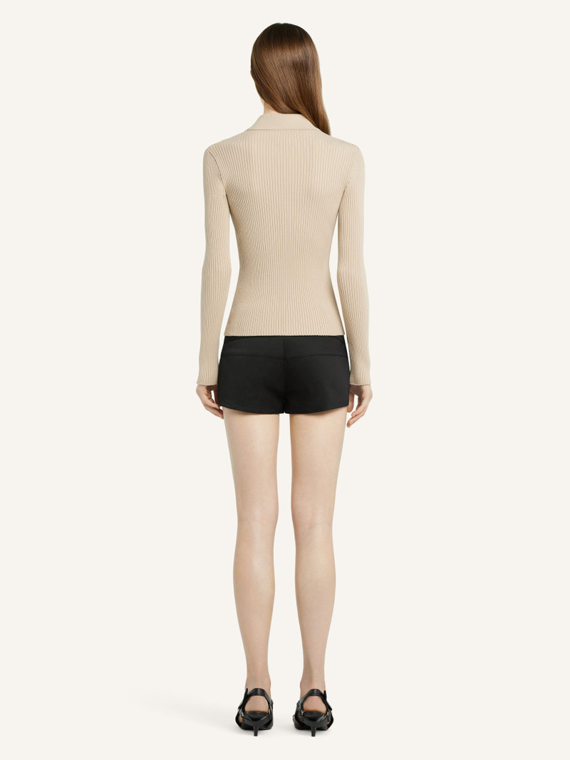 KNITTED ZIPPED 카디건 4