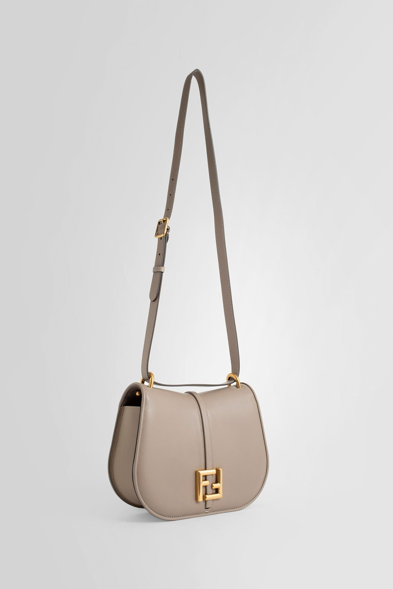 FENDI WOMAN GREY SHOULDER BAGS - 2