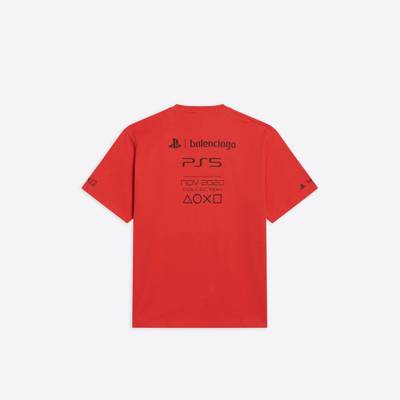 BALENCIAGA Playstation™ Boxy T-shirt in Red/black outlook
