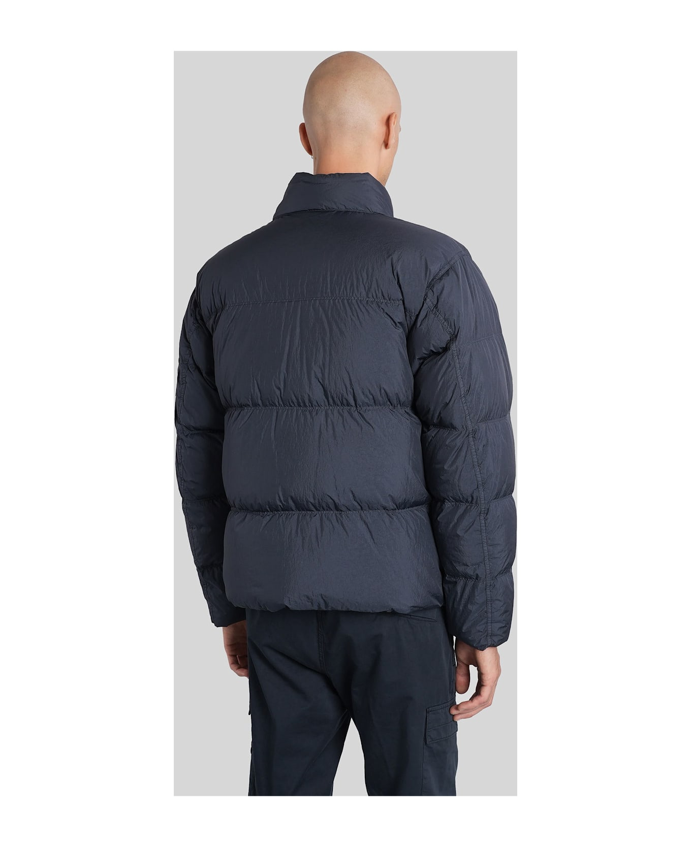 Puffer In Blue Polyamide - 3