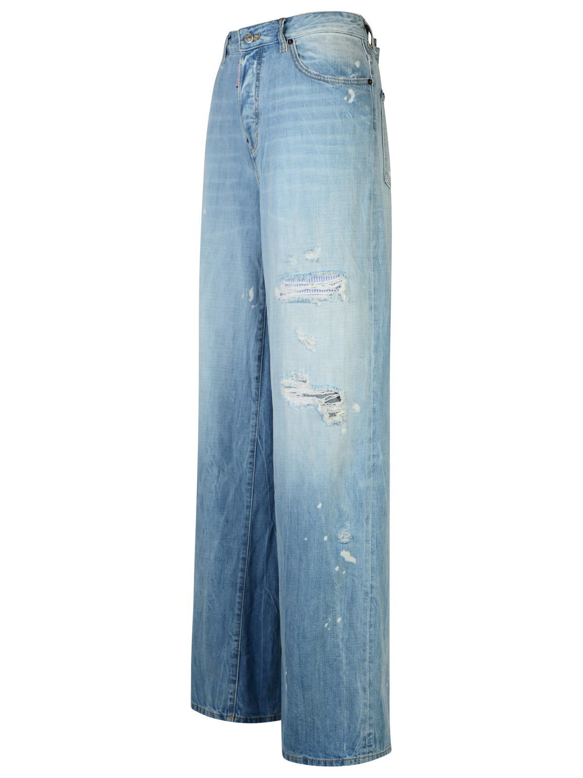 Dsquared2 'Traveller' Light Blue Cotton Jeans Women - 2