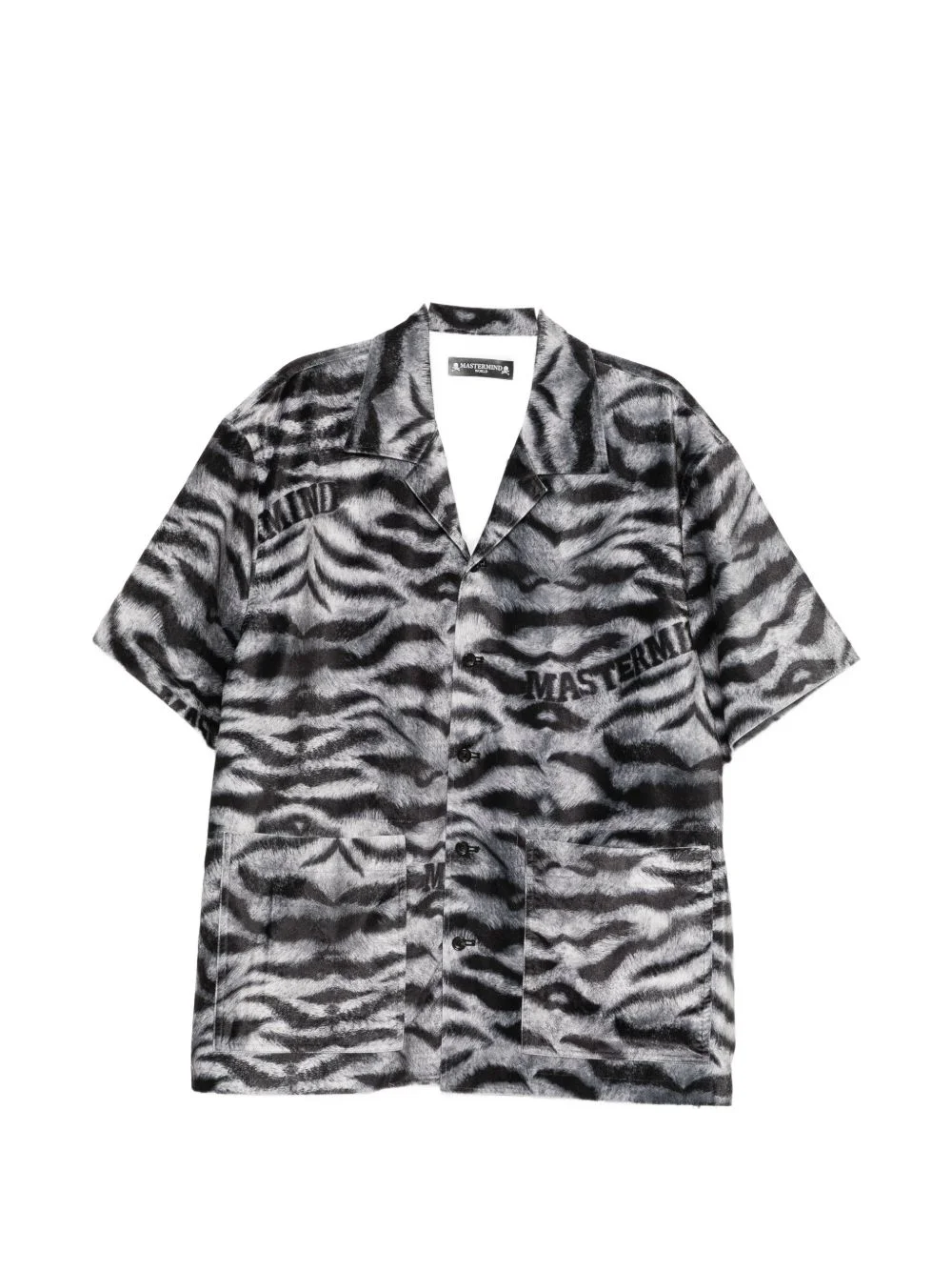 tiger-print shirt - 1