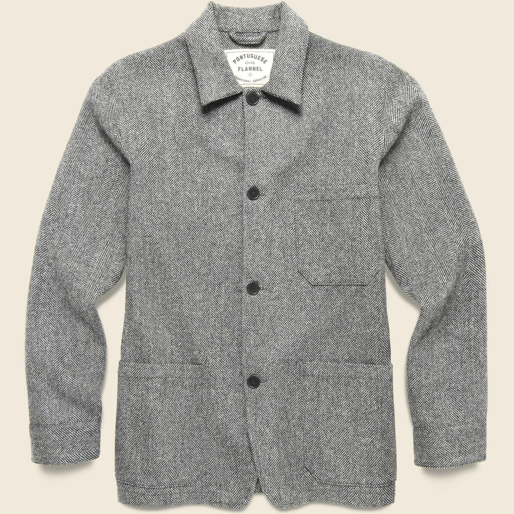 Labura Shirt Jacket - Grey - 1