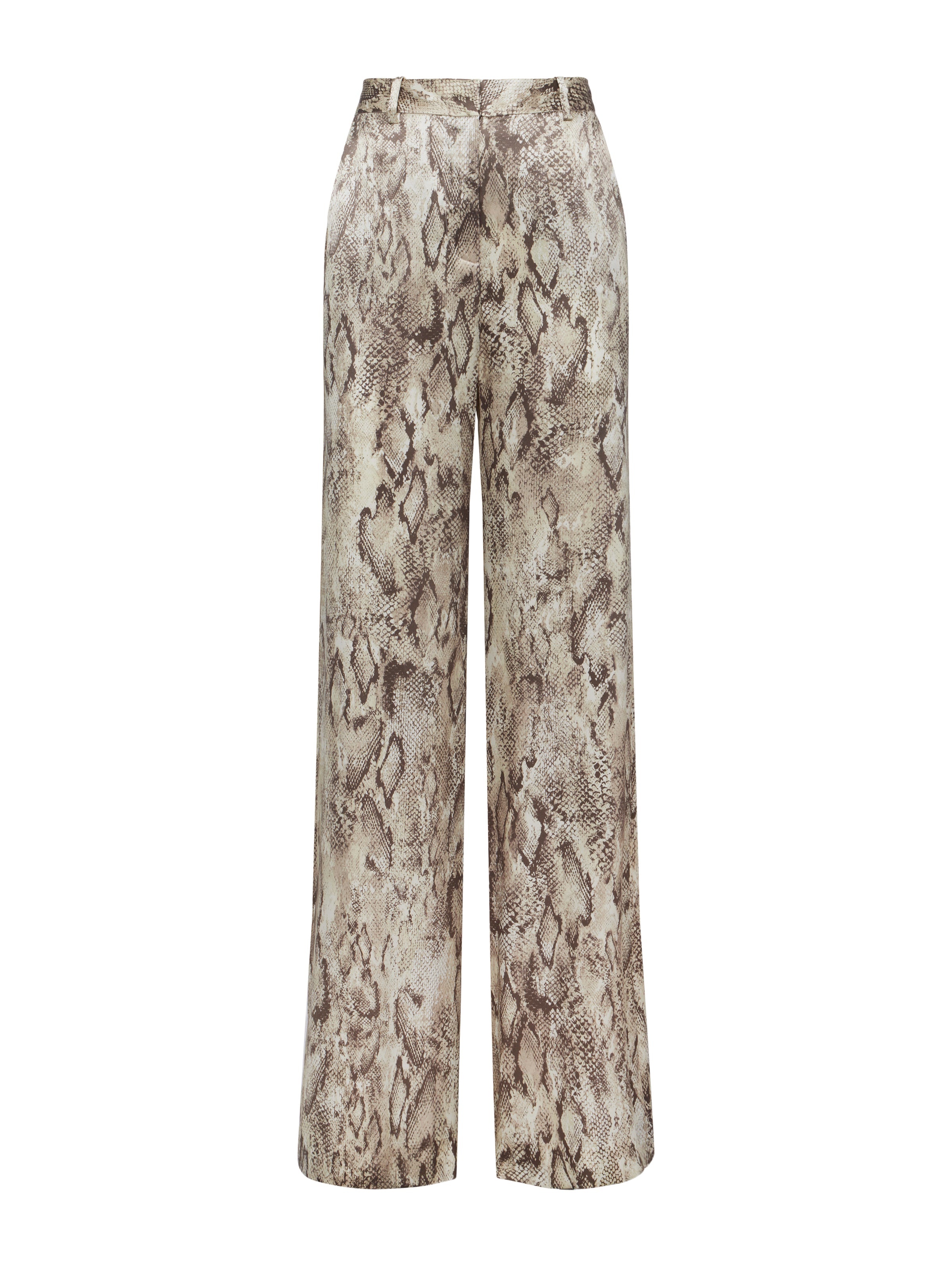 Pilar Silk Wide-Leg Pant - 1