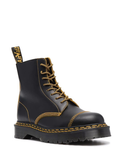 Dr. Martens contrast lace-up boots outlook