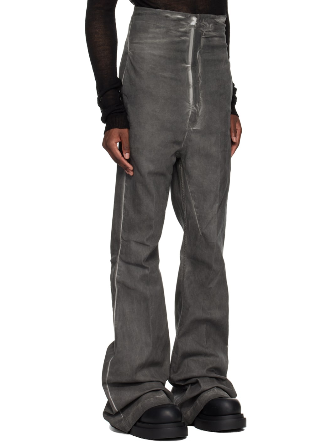 Gray Dirt Bolan Jeans - 2