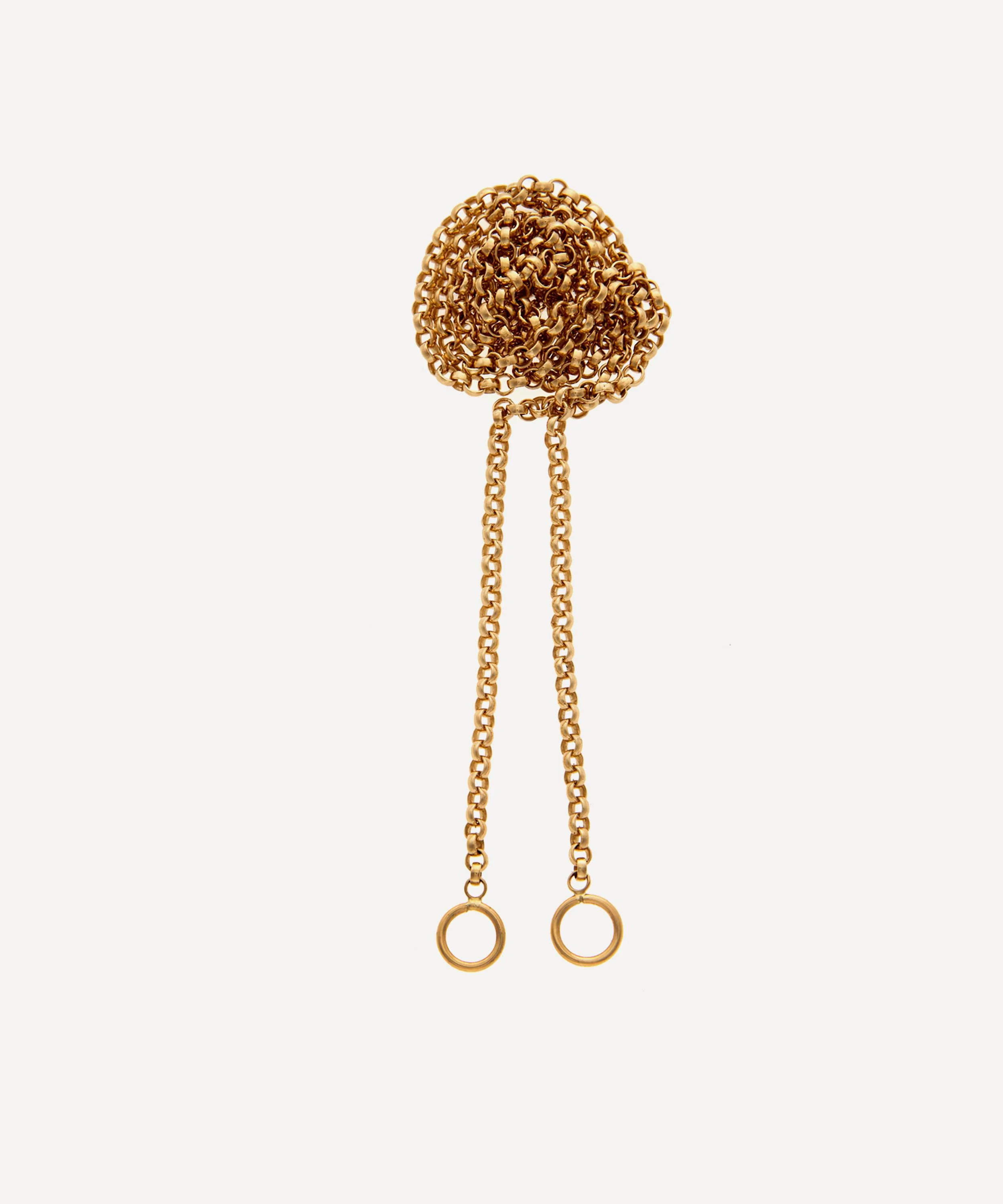 14ct Gold Rolo Chain Necklace - 1
