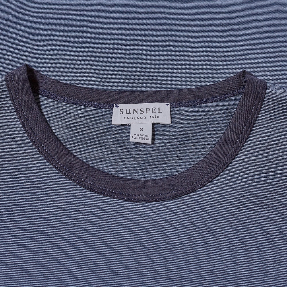 Sunspel Classic English Stripe Tee - 2