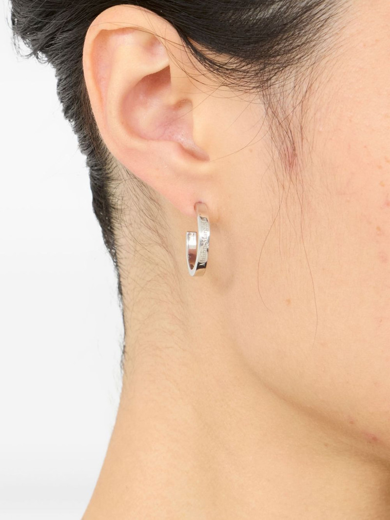 Maison Margiela logo-reference earrings outlook