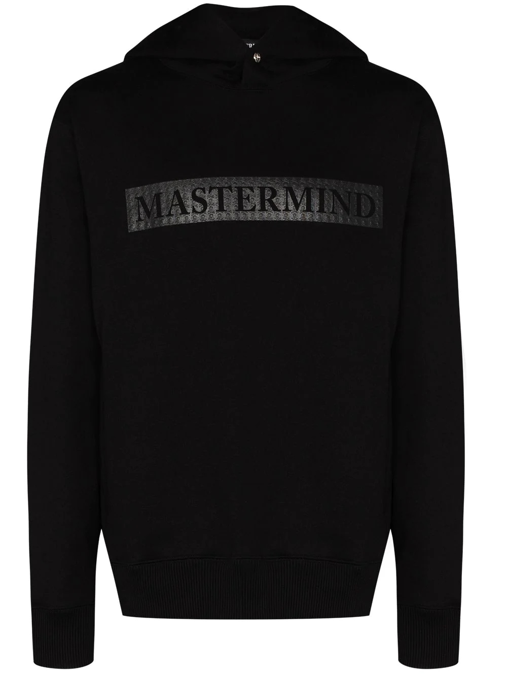 logo-print oversized hoodie - 1