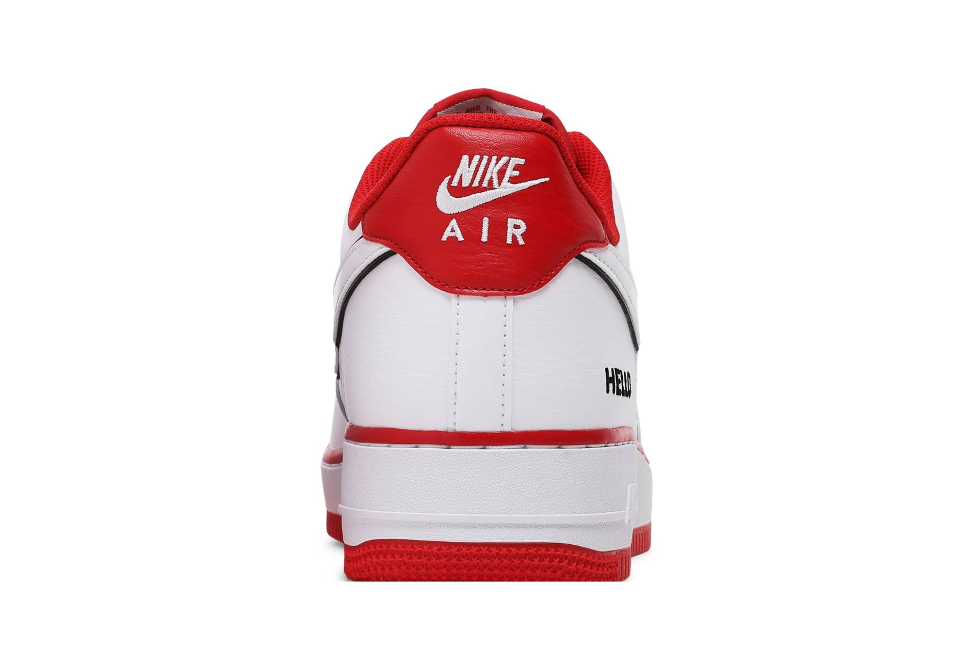 Urbanstar x Air Force 1 '07 LX 'HELLO Pack - White University Red' - 7