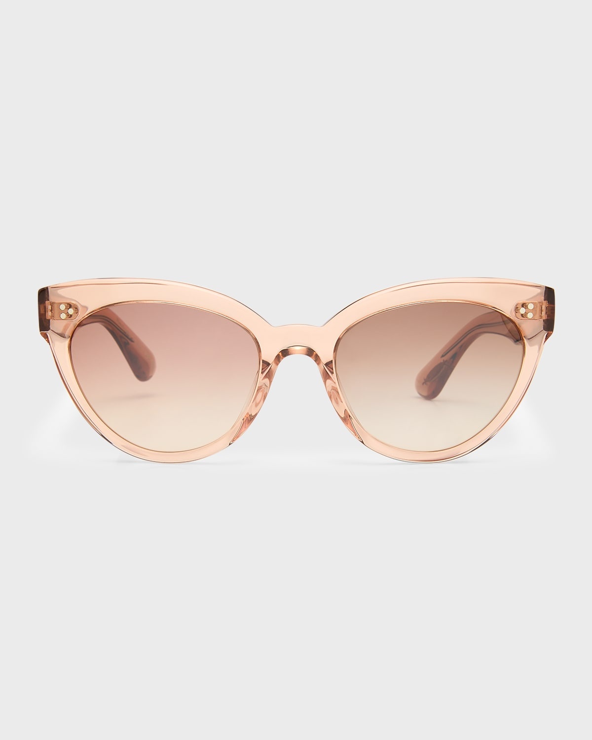 Mirrored Acetate Cat-Eye Sunglasses - 3