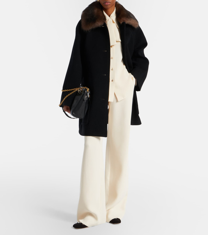 Valentino Cady Couture wide-leg pants outlook