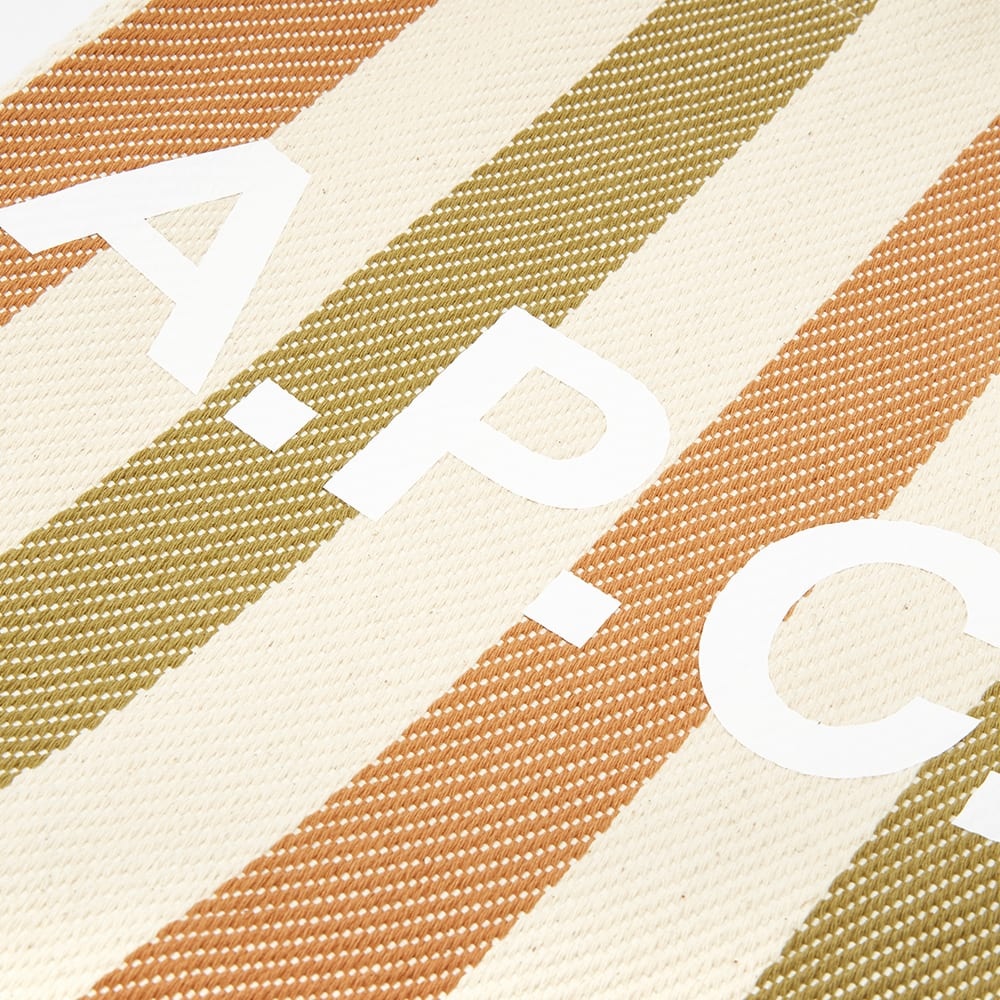 A.P.C. Lou Stripe Tote Bag - 3