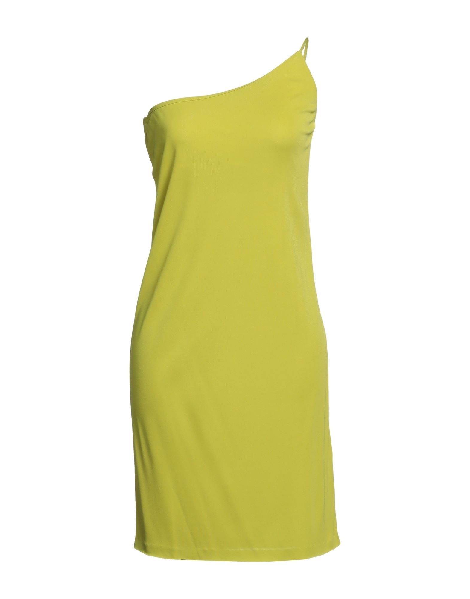 Acid green Women's Midi Dress - 1