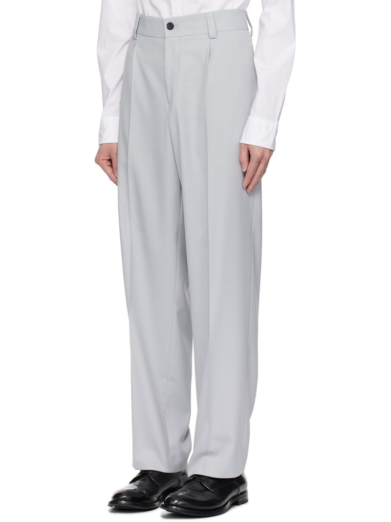 HUGO Gray Single-Breasted Suit outlook