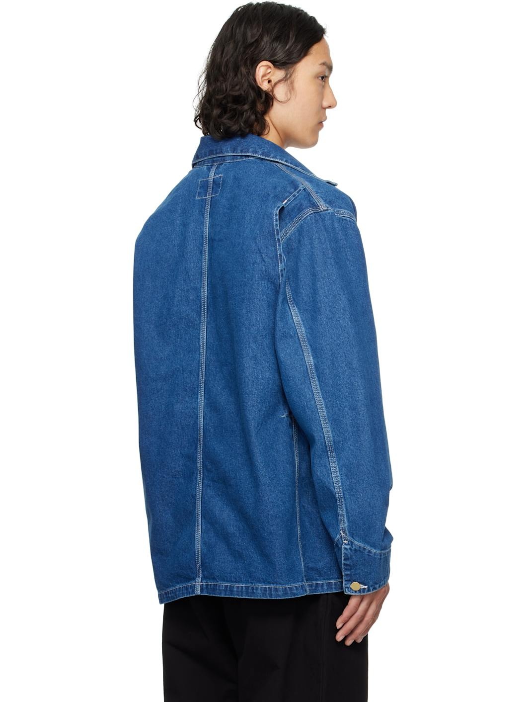 Blue OG Chore Denim Jacket - 3