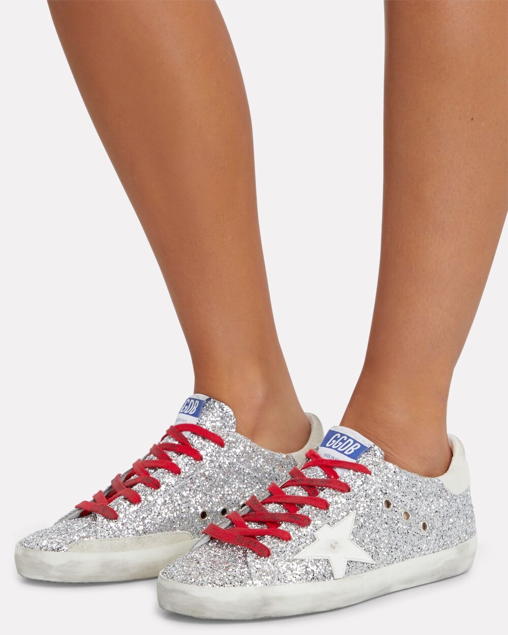 Superstar Glitter Low-Top Sneakers - 2