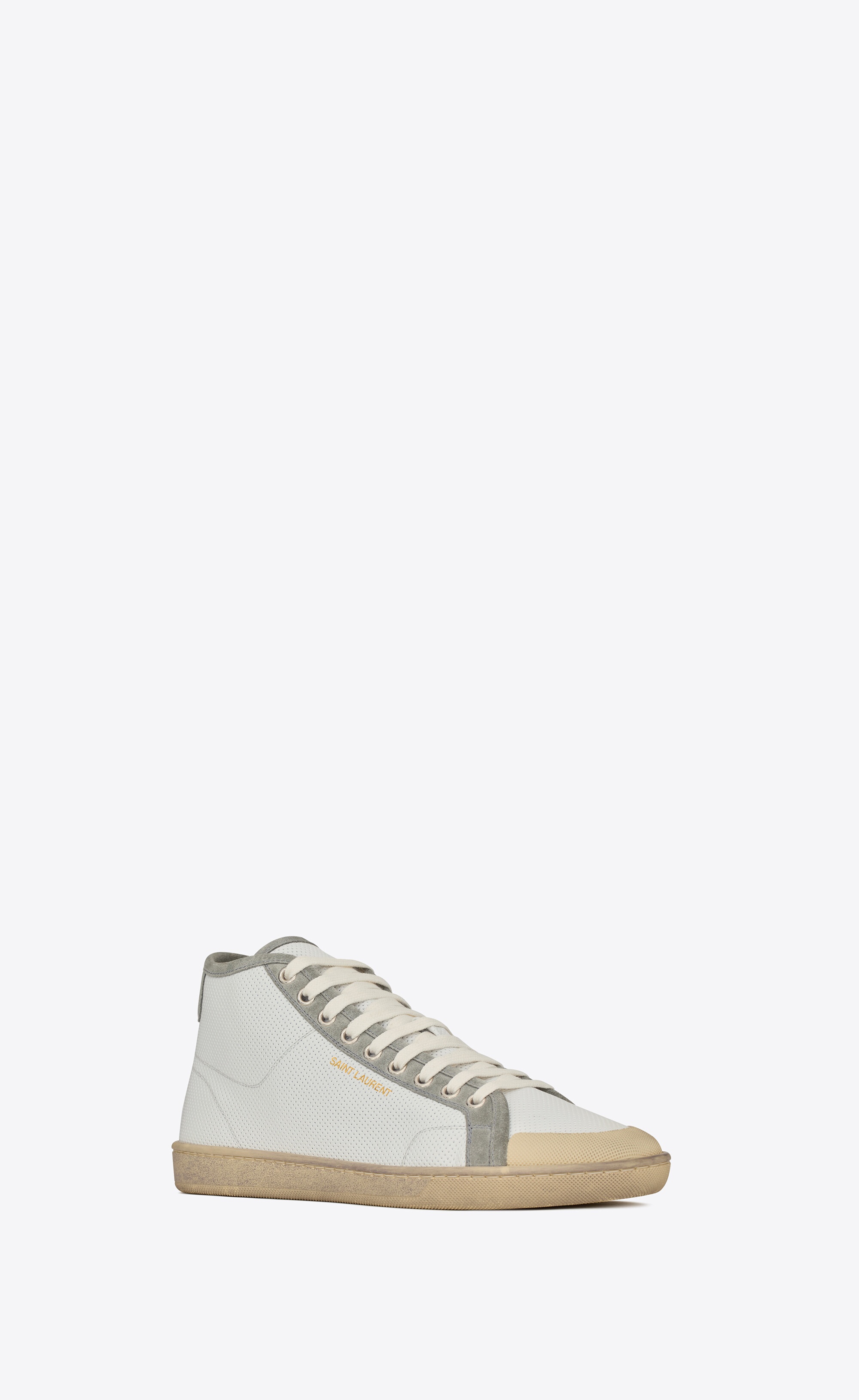 court classic sl/39 sneakers in leather and suede - 4