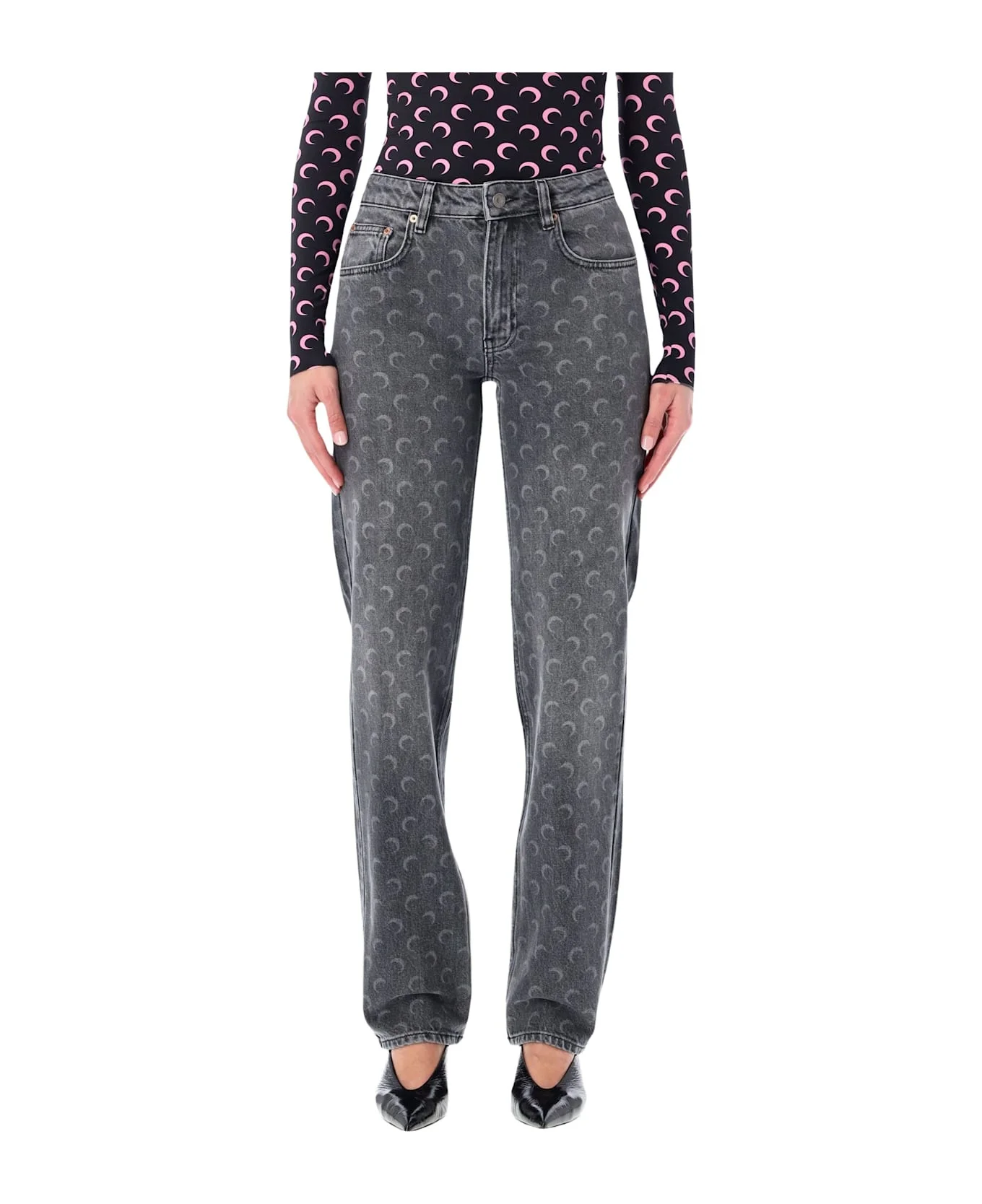 Moon Laser Straight Denim - 1