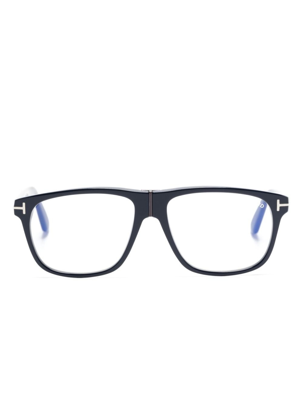 pilot-frame glasses - 1