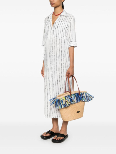 PUCCI Puccing fringed beach bag outlook